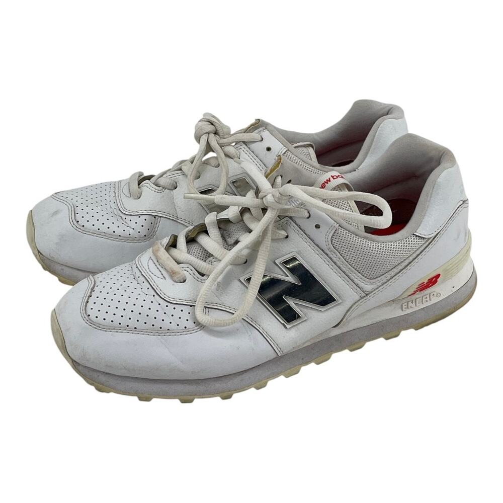 New Balance ML574SOX, Sz 12 Mens White Shoes